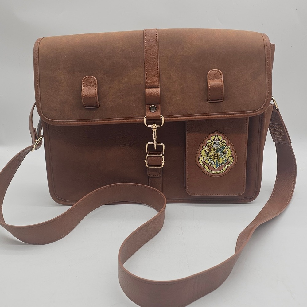 Universal Studios Harry Potter Vintage Hogwarts Messenger Bag New With Tag